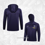 Chaqueta con Capucha del Paris Saint-Germain 2023-2024 Purpura