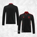 Chaqueta del Manchester United 2022-2023 Negro y Rojo