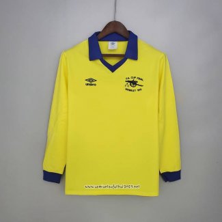 Retro Camiseta 2ª Arsenal 1979 Manga Larga