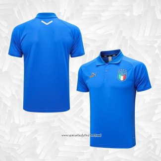 Camiseta Polo del Italia 2023-2024 Azul