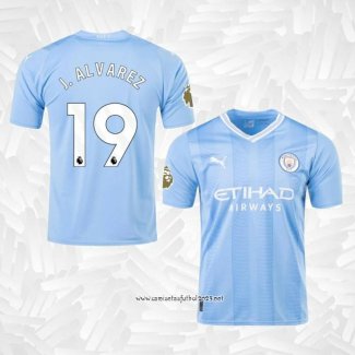 Camiseta 1ª Manchester City Jugador J.Alvarez 2023-2024