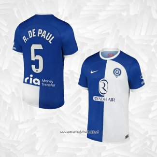 Camiseta 2ª Atletico Madrid Jugador R.De Paul 2023-2024