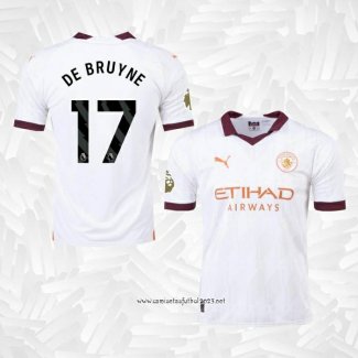 Camiseta 2ª Manchester City Jugador De Bruyne 2023-2024