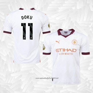 Camiseta 2ª Manchester City Jugador Doku 2023-2024