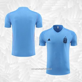 Camiseta de Entrenamiento Argentina 2023-2024 Azul Oscuro