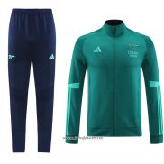 Chandal de Chaqueta del Arsenal 2023-2024 Verde