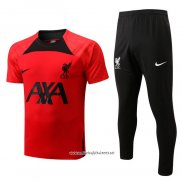 Chandal del Liverpool 2022-2023 Manga Corta Rojo