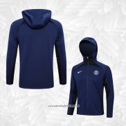 Chaqueta con Capucha del Paris Saint-Germain 2022-2023 Azul