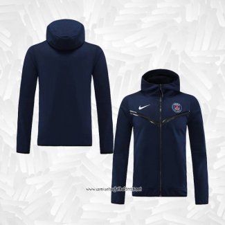 Chaqueta con Capucha del Paris Saint-Germain 2022-2023 Azul