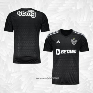 Camiseta Atletico Mineiro Portero 2023-2024 Negro Tailandia