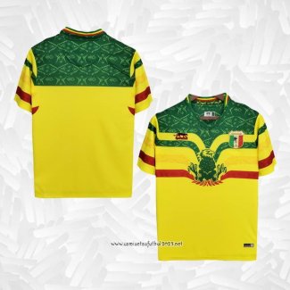 Camiseta Mali 2022 Amarillo Tailandia