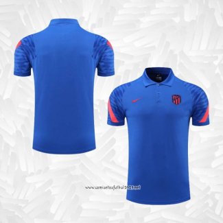 Camiseta Polo del Atletico Madrid 2022-2023 Azul