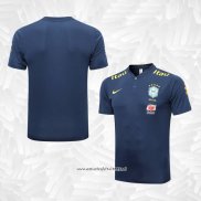 Camiseta Polo del Brasil 2022-2023 Azul