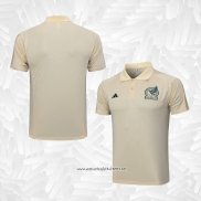 Camiseta Polo del Mexico 2023-2024 Albaricoque