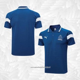 Camiseta Polo del Olympique Marsella 2023-2024 Azul