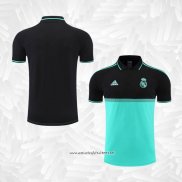 Camiseta Polo del Real Madrid 2022-2023 Negro y Verde