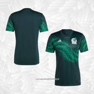 Camiseta Pre Partido del Mexico 2022 Verde