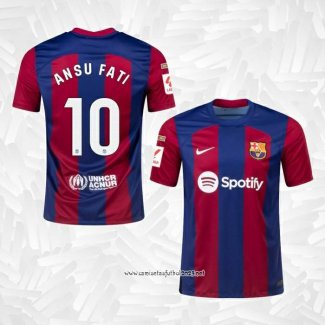 Camiseta 1ª Barcelona Jugador Ansu Fati 2023-2024