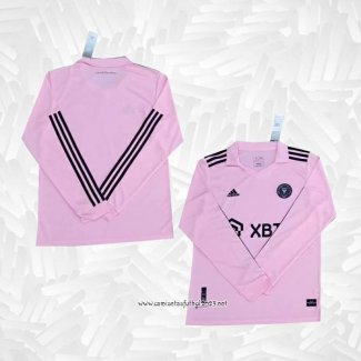 Camiseta 1ª Inter Miami 2023 Manga Larga