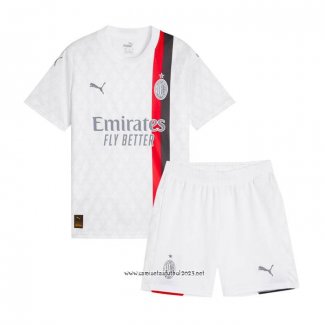 Camiseta 2ª AC Milan 2023-2024 Nino