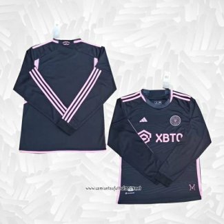 Camiseta 2ª Inter Miami 2023-2024 Manga Larga