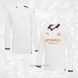 Camiseta 2ª Manchester City 2023-2024 Manga Larga