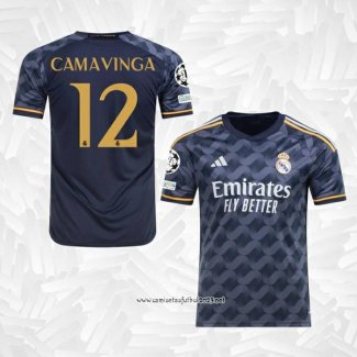 Camiseta 2ª Real Madrid Jugador Camavinga 2023-2024