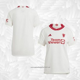 Camiseta 3ª Manchester United 2023-2024 Mujer