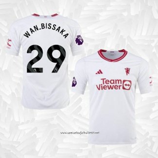 Camiseta 3ª Manchester United Jugador Wan-Bissaka 2023-2024