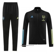 Chandal de Chaqueta del Arsenal 2023-2024 Negro