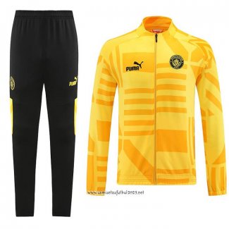 Chandal de Chaqueta del Manchester City 2022-2023 Naranja