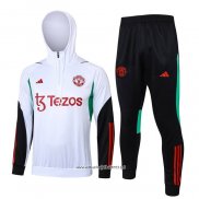 Chandal de Sudadera del Manchester United 2023-2024 Nino Blanco