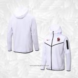 Chaqueta con Capucha del Francia 2022-2023 Blanco