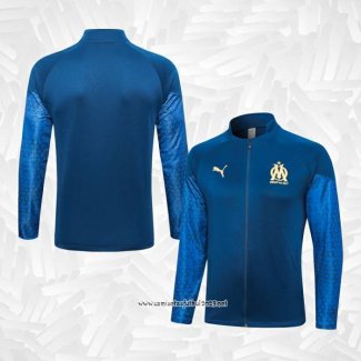 Chaqueta del Olympique Marsella 2023-2024 Azul Oscuro