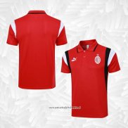 Camiseta Polo del AC Milan 2023-2024 Rojo