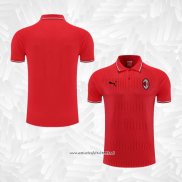 Camiseta Polo del AC Milan 2022-2023 Rojo