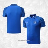 Camiseta Polo del Atletico Madrid 2022-2023 Azul Oscuro