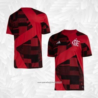 Camiseta Pre Partido del Flamengo 2023 Rojo