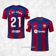 Camiseta 1ª Barcelona Jugador F.De Jong 2023-2024