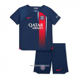 Camiseta 1ª Paris Saint-Germain 2023-2024 Nino