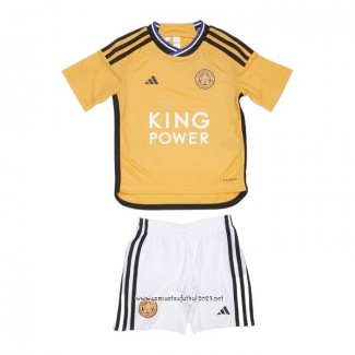 Camiseta 3ª Leicester City 2023-2024 Nino