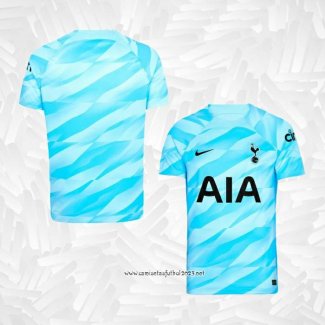 Camiseta Tottenham Hotspur Portero 2023-2024 Azul