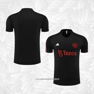 Camiseta de Entrenamiento Manchester United 2023-2024 Negro