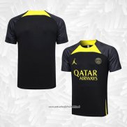 Camiseta de Entrenamiento Paris Saint-Germain Jordan 2023-2024 Negro