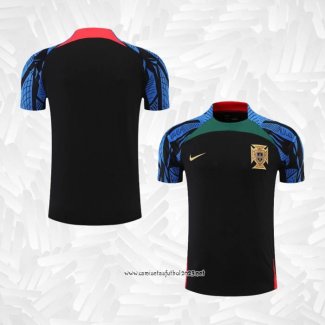 Camiseta de Entrenamiento Portugal 2022-2023 Negro