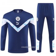 Chandal de Sudadera del Manchester City 2022 Azul