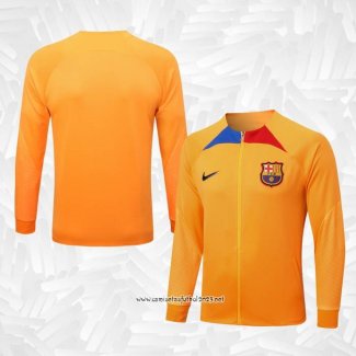 Chaqueta del Barcelona 2022-2023 Naranja