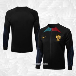 Chaqueta del Portugal 2022-2023 Negro