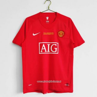 Retro Camiseta 1ª Manchester United 2007-2008