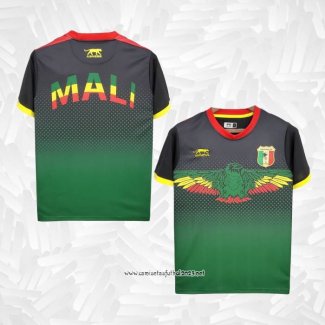 Camiseta Mali 2022 Negro y Verde Tailandia